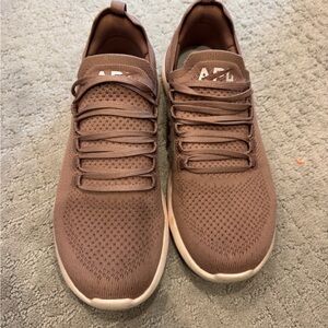 APL Women's Knit Athletic Sneakers in Mauve
